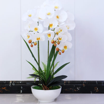 25 head phalaenopsis artificial flower home bedroom decoration