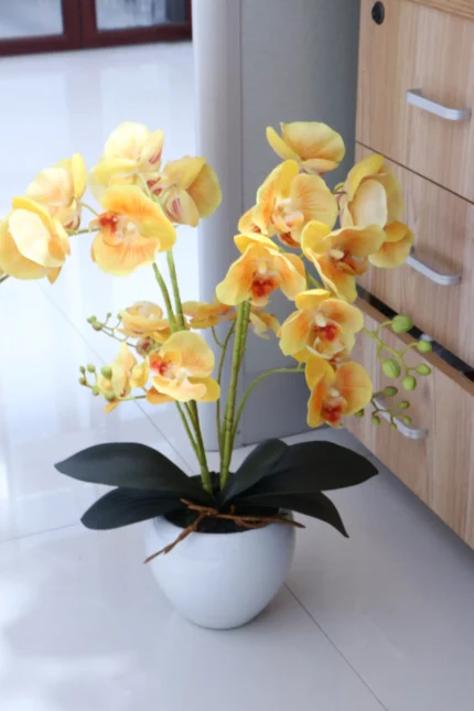 24 head phalaenopsis artificial flower home bedroom decoration (复制)