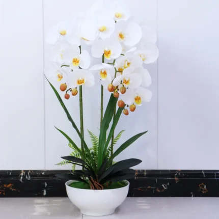 25 head phalaenopsis artificial flower home bedroom decoration