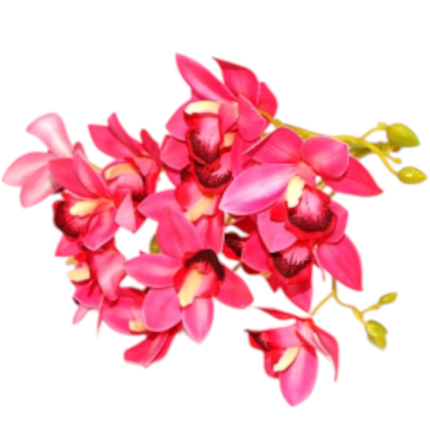 51 centimeters, 5 forks, 15 simulated orchids bouquet